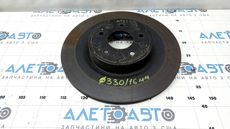 Mitsubishi Outlander 22-25 330/16mm rear right brake disc