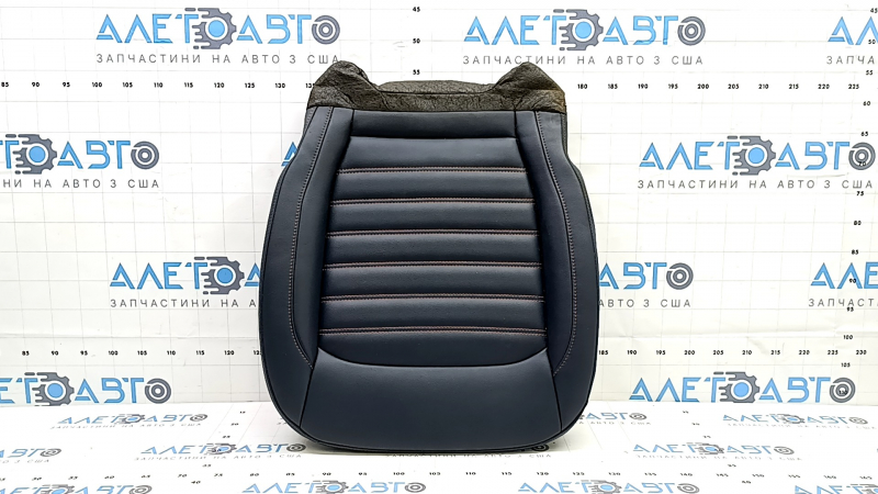 Ford Edge 15-24 passenger seat trim, blue leather, heated