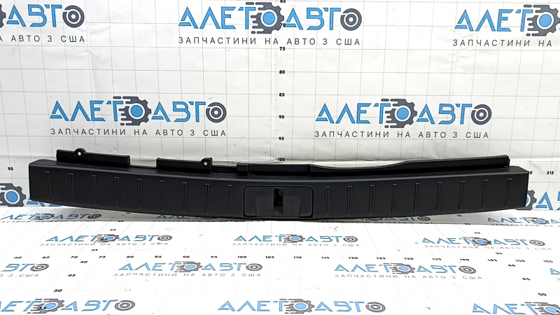 Lexus RX350 RX450h 16-22 black center trunk opening trim, scratched