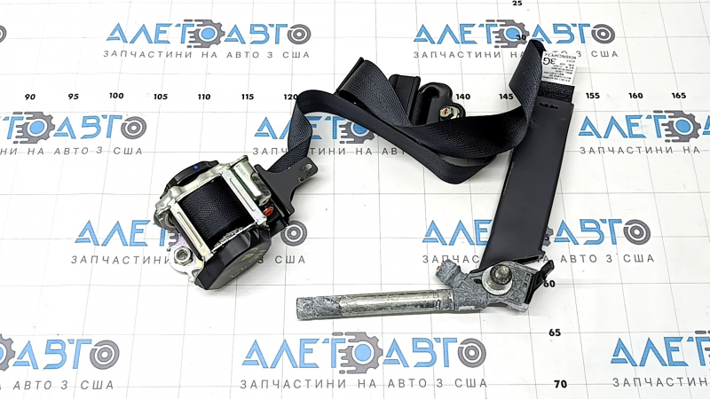 Mitsubishi Outlander 22-25 black passenger seat belt with tensioner, water-resistant, dry-cleanable
