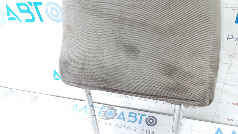Front left headrest for Ford Fusion mk5 17-20, cloth, gray, dry-cleanable