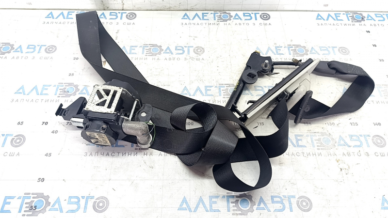 Driver's seat belt for Ford Fusion mk5 13-16 black, with tensioner