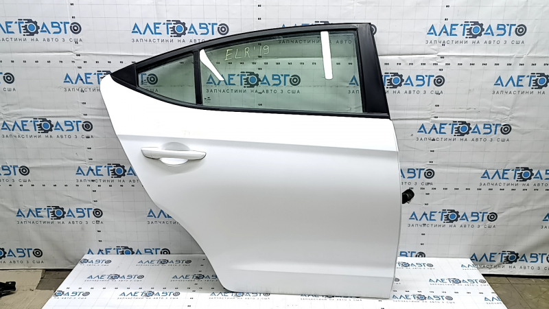 Rear right door assembly for Hyundai Elantra AD 17-20 white W8