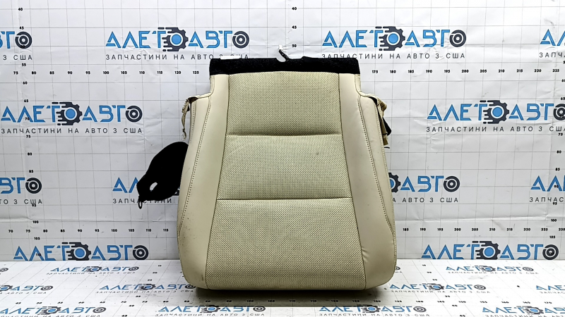 Driver's seat lower trim for Lexus RX350 RX450h 20-22 leather, beige, heated, ventilated, water damaged