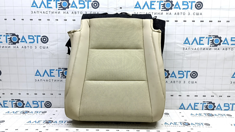 Lower passenger seat trim for a Lexus RX350 RX450h 20-22 leather, beige, heated, ventilated, water-damaged