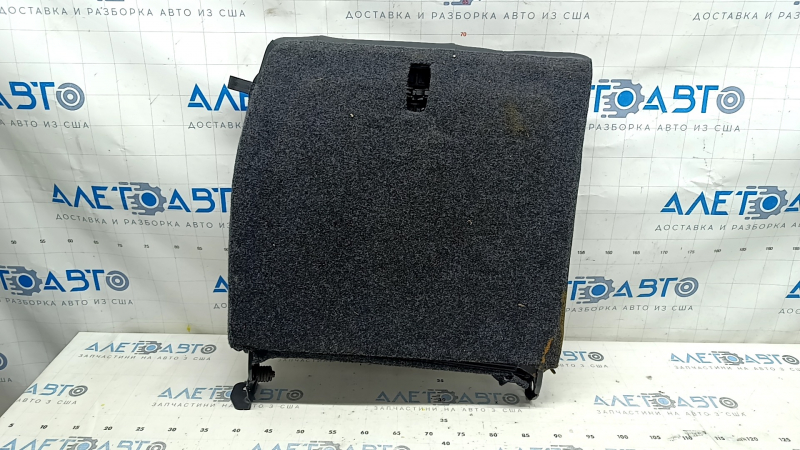 Rear seats, 2nd row, left, Ford Mustang mk6 15-23 coupe, black leather, perforated, dry-cleanable