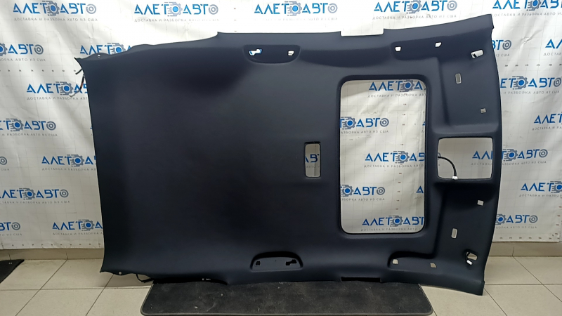 Mazda CX-5 2020-2025 headliner for sunroof, black, scratches, no lamps, trimmed caps