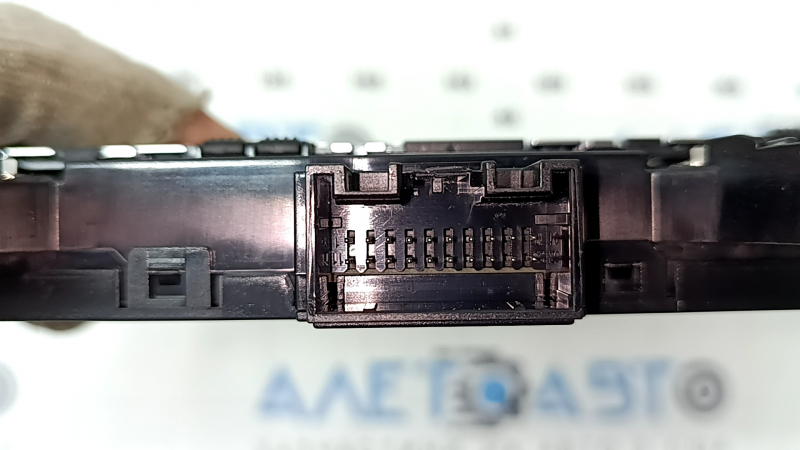 Audi Q3 83A 19-25 center console button block for parking sensors, stop/go, and drive select, scratches