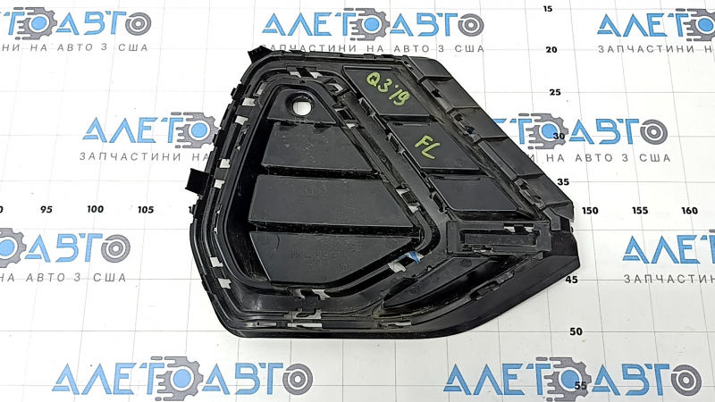 Front bumper grille left Audi Q3 83A 19-23 for parking sensors, S-Line, structure