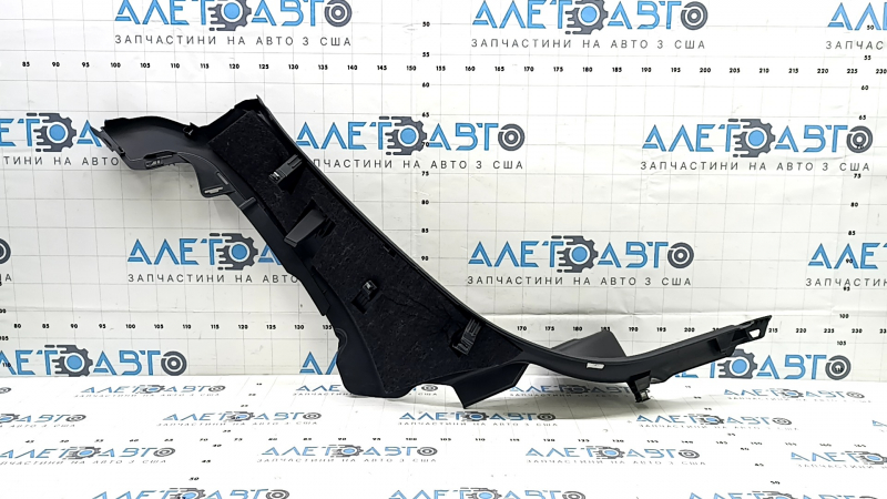 Right lower rear pillar trim for Audi A3 8V 15-20 4d, 5d, black, without airbag, scratches