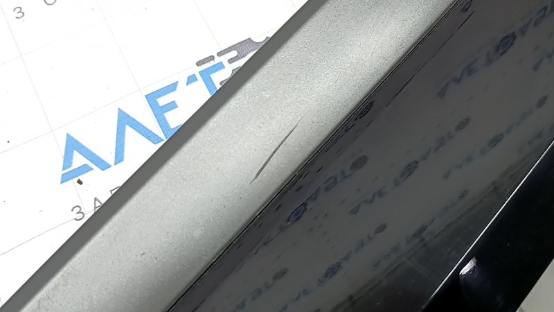 Lower front right door trim for Audi Q3 83A 19-23 S-Line, gray molding, scratches