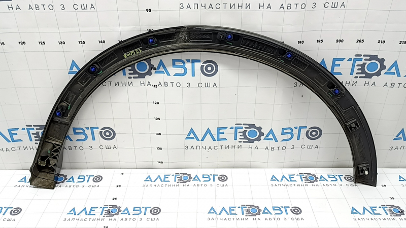 Rear right fender arch trim for Audi Q3 83A 19-25, black, broken mount