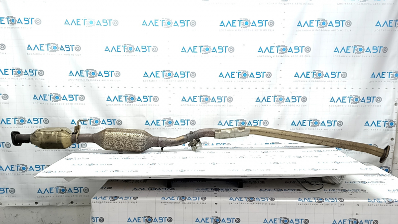 Exhaust line middle section with catalytic converter Mazda 6 18-21 2.5 for deactivable cylinders, with valve