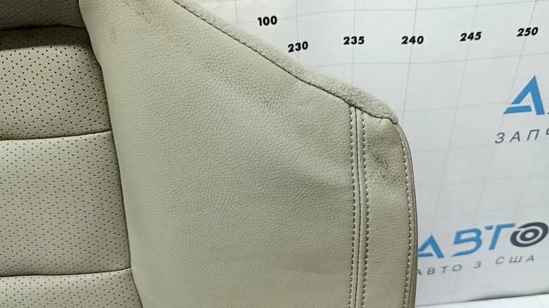 Honda Accord 2017 hybrid rear seat cushion, beige perforated leather, dents, dry-cleanable
