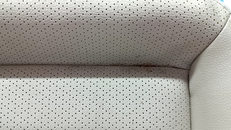 Honda Accord 2017 hybrid rear seat cushion, beige perforated leather, dents, dry-cleanable