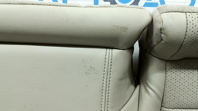 Honda Accord 2017 hybrid rear seat cushion, beige perforated leather, dents, dry-cleanable