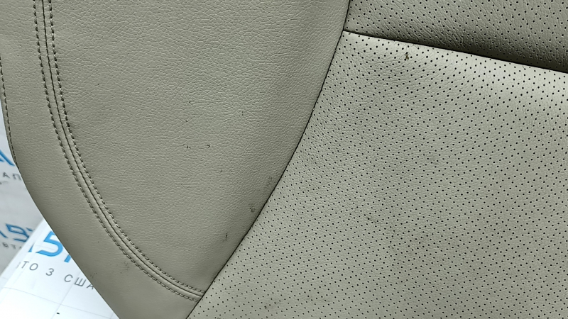 Honda Accord 2017 hybrid rear seat cushion, beige perforated leather, dents, dry-cleanable