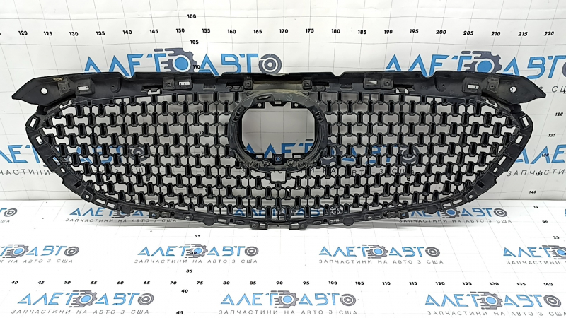 Mazda 6 18-20 radiator grille, bare, black gloss, with a base for the emblem under the radar, broken