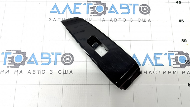 Right rear window lift control trim for Mazda 6 18-21, gloss black, scratches