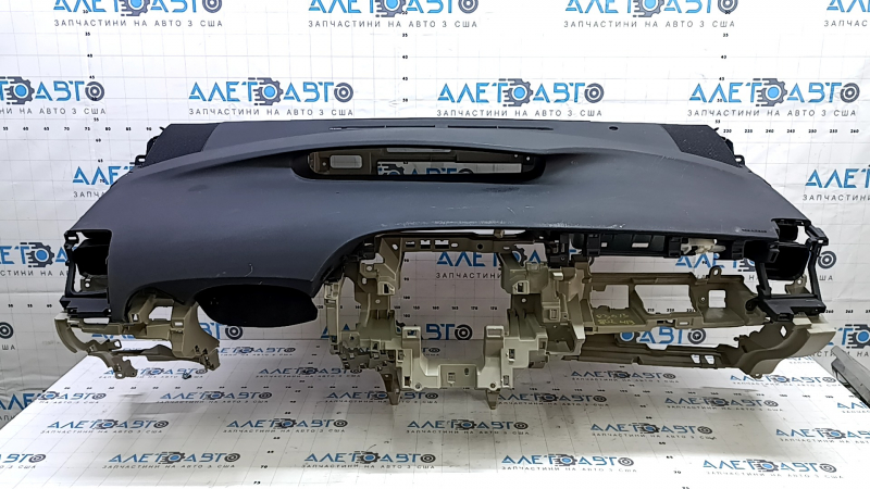 Toyota Prius 30 10-13 black dashboard with airbag, beige frame, scratches