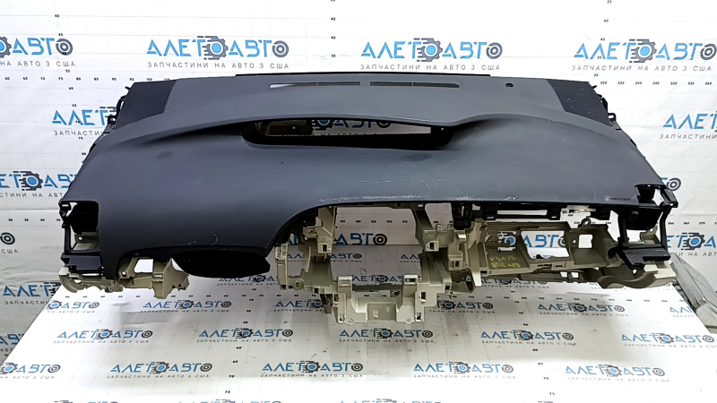 Toyota Prius 30 10-13 black dashboard with airbag, beige frame, scratches