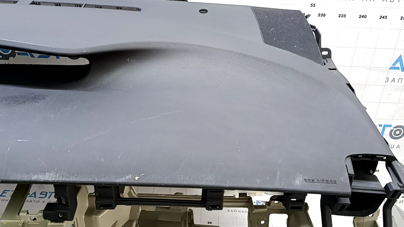 Toyota Prius 30 10-13 black dashboard with airbag, beige frame, scratches