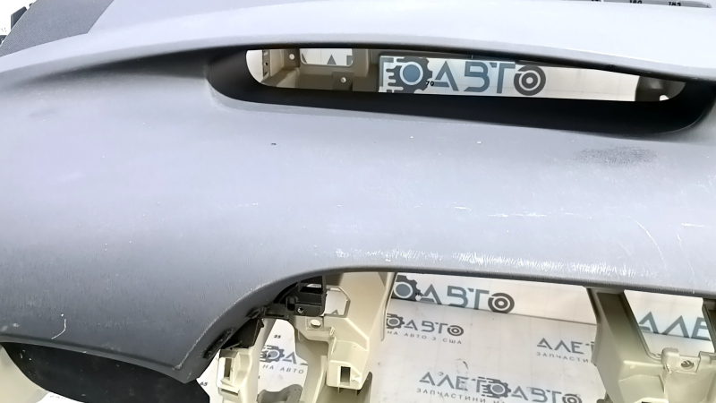 Toyota Prius 30 10-13 black dashboard with airbag, beige frame, scratches