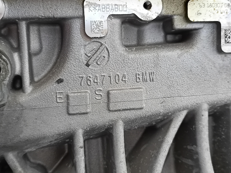 BMW X1 F48 16-19 2.0T B46A20B 47kW engine, water damage, seized, for parts