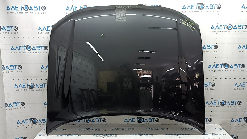 Jeep Grand Cherokee WL 21-25 bare hood, aluminum, PAS graphite, bumpers