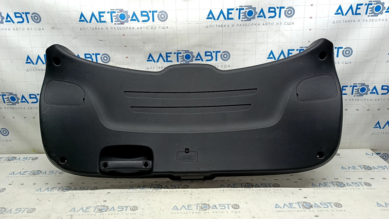 Lower tailgate trim for Hyundai Santa FE Sport 13-18, black, scratches