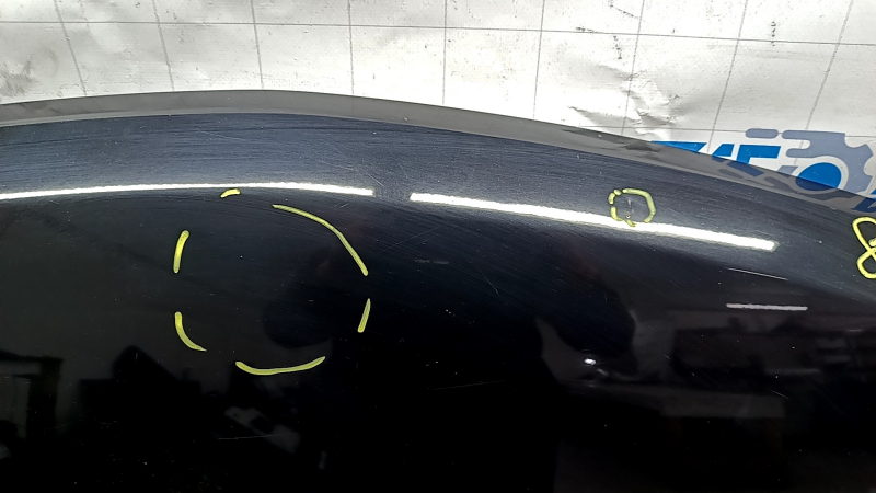 Hood bare Hyundai Santa FE Sport 13-18 black S3B, steel, butt, pressed, sand