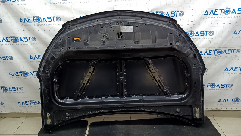 Hood bare Hyundai Santa FE Sport 13-18 black S3B, steel, butt, pressed, sand