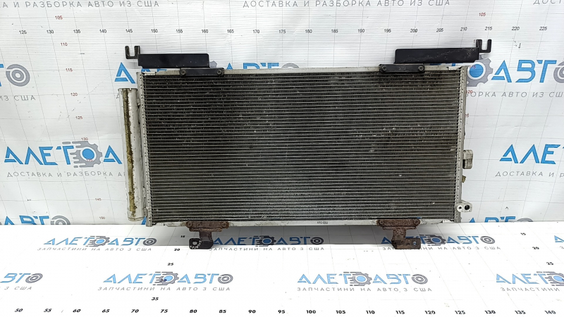 Subaru Outback 15-19 air conditioner condenser radiator honeycombs crumbled, rusty fasteners