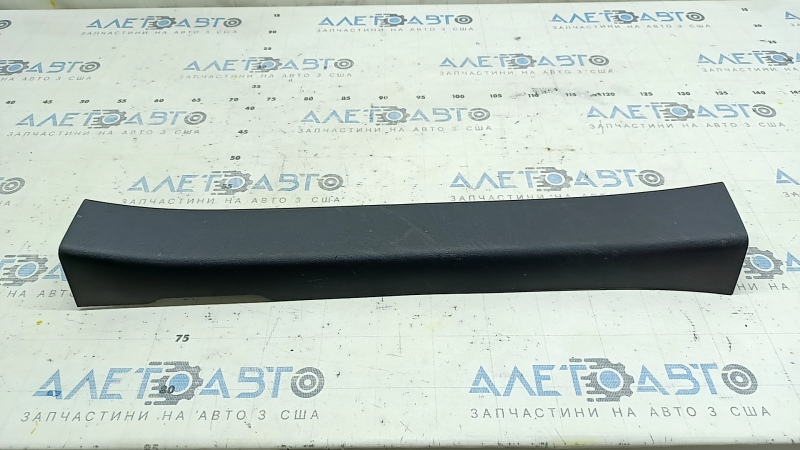Front left door sill trim for Mazda 3 19-24, black, Japan built, scratches