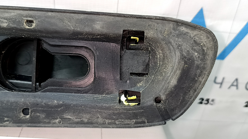 Left longitudinal roof rail for Jeep Grand Cherokee WL 21-25, 2 parts, long, black, broken fasteners