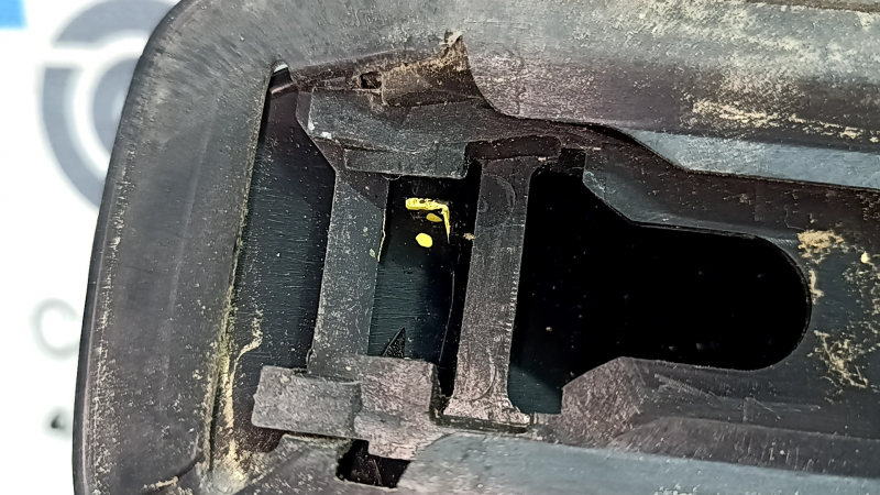 Left longitudinal roof rail for Jeep Grand Cherokee WL 21-25, 2 parts, long, black, broken fasteners