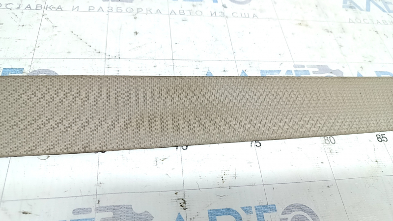 Rear center seat belt for Nissan Murano z52 15-21, beige, dry-cleanable