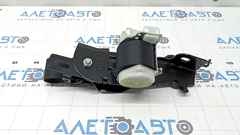 Rear left seat belt for Subaru Outback 15-19 black