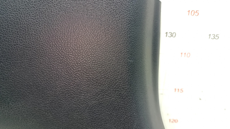 Toyota Prius 50 16-22 black, worn front pillar trim, lower right