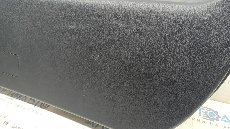 Lower tailgate trim for Toyota Prius 50 16-22, black, worn, scratches