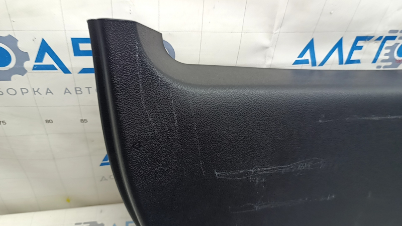 Lower tailgate trim for Toyota Prius 50 16-22, black, worn, scratches