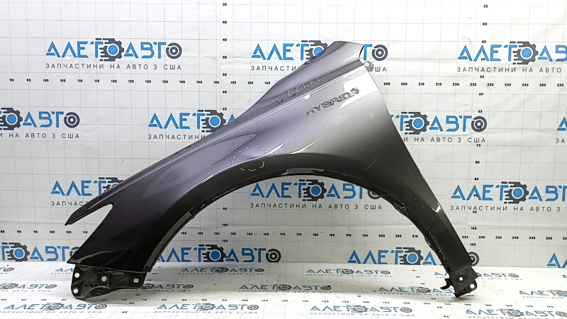 Front left fender Toyota Camry v55 15-17 usa graphite 1H1 dent, painted