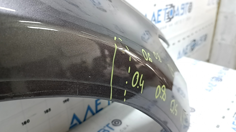 Front right fender Toyota Camry v55 15-17 usa graphite 1H1, made, dented