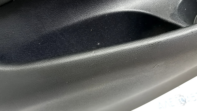 Door trim card rear left BMW X5 F15 14-18 leather black Dakota without curtain, Harman Kardon, insert and armrest black leather, molding under the tree, with backlight and handle, scratches, tears, no