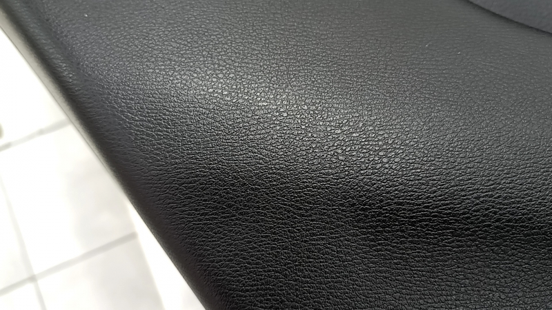 Door trim card rear left BMW X5 F15 14-18 leather black Dakota without curtain, Harman Kardon, insert and armrest black leather, molding under the tree, with backlight and handle, scratches, tears, no