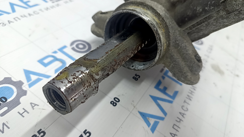 BMW X5 F15 14-18 Power Steering Rack, Without Tie Rods, Contact with Water, Rusty, Rusty Shaft