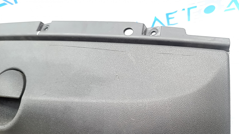 Glove box, glove compartment Fiat 500 12-19 black, 2 parts, scratches