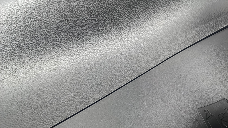 Door trim panel, front left, Toyota Venza 21-22 XLE, Limited, black, leather, memory, with handle, dark gray trim, scratches
