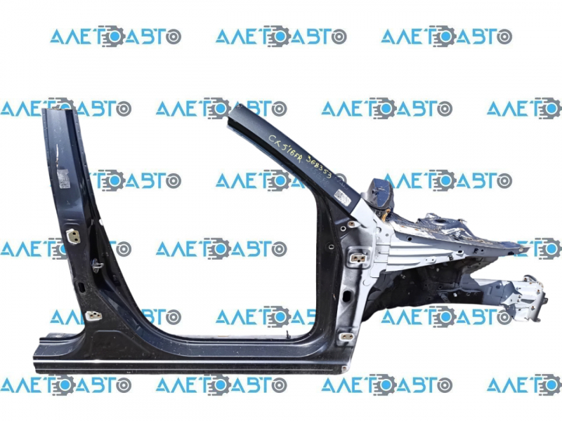 Front right quarter Mazda CX-5 13-16 graphite 42A, on the body