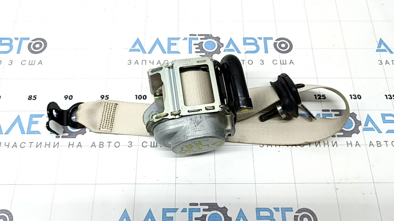 Rear right seat belt for Mercedes W167 GLE 350 450 20-24 with squib, beige, for cleaning